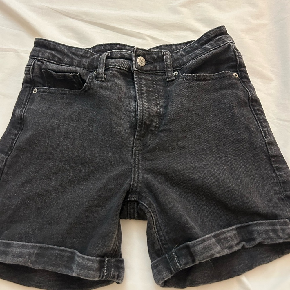 Old Navy Women's Black Jean Shorts